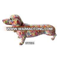 Resin Dog Statue for Home Decor