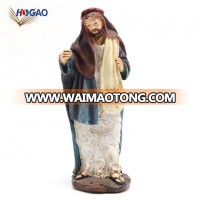 Factory direct sale home decor handmade OEM holy Christian decoration gift Jesus resin religious statues figurines