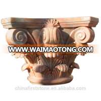 Morden luxury natural marble decoration house pillar designs for building materials from alibaba china