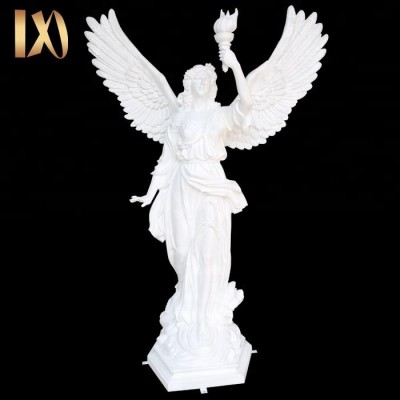 Life size outdoor famous fiberglass angel statues