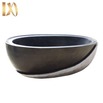 Hotel Marble Stone Acrylic Solid Surface Bathtub, Nature Stone Bathtub FMJ-102