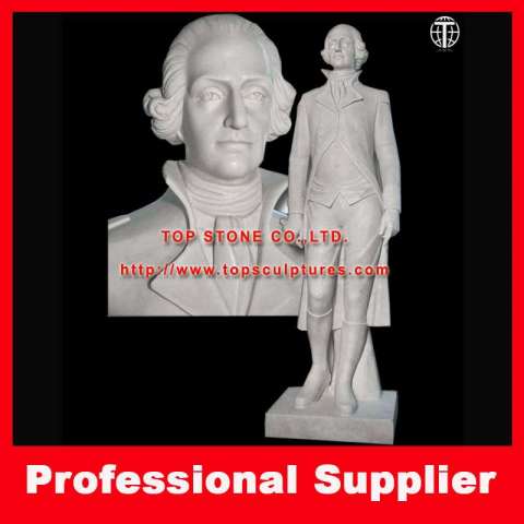 George Washington Stone Carving Marble Statue Marble Sculpture Granite Sculpture